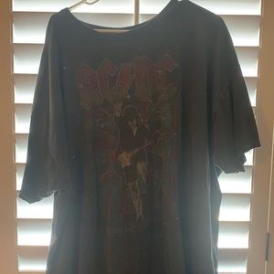 urban outfitters acdc tshirt